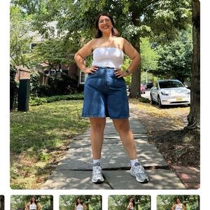 High Waist Denim Shorts for Women